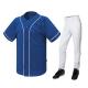 Polyester Men Baseball Shirts Jerseys Set Pullover Type For Adults