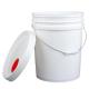 5-20L Polypropylene Plastic Bucket Containers With Spout Lid For Industrial Packages