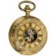 Antique Gold Pocket Watches / mechanical pocket watch for Adult , Mechanical Movement
