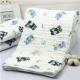 Lightweight Muslin Baby Blankets Stock Nature Cotton Portable Reactive Printing