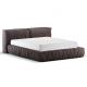 Comfortable Ottoman Bed Queen Breathable With Hand Watered Cloth