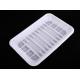 Plastic / CPET Disposable White Biodegradable Food Trays For Meat Tray