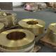 Hot Sale Copper Brass Foil Tape C26800 Brass Coil Strip 0.2mm 0.3mm 0.5mm Thickness Factory Direct