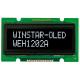 1.6'' 12*2 Character Monochrome OLED LCD Module Winstar Replace