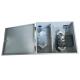 72Port Single Door Wall Mount Fiber Enclosure 72fibers (SC/SX) Grey / Customized