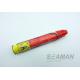 Red Inflatable Life Raft Marine Pyrotechnic Hand Flare Ship Wheel Mark