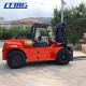 Diesel Powered Forklift 12 Ton , Container Mast Forklift  With Fork Positioner