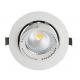 40 Watt Gimbal Cool White LED Ceiling Downlights With High Lighting Efficiency