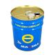 20L Phenolic Lined Closed Steel Metal Bucket With Lid With Spout For Oils Storage