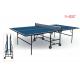 Full Size Table Tennis Table With Blue Top , Steel Material Cheap Table Tennis Tables