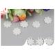 Original Cotton Small Flower Lace Collar Applique With DTM Dyeing