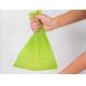 Compostable Biodegradable Disposable Bags , 80X90CM Large Green Garbage Bags