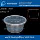 1250ml disposable plastic microwave bowl mold/disposable plastic salad bowl with lid mold