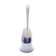 Soft Bristle Toilet Bowl Brush With Holder 13x42cm Rubber Brush Remover