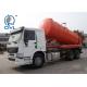 New Self Dumping Sanitation Garbage Truck / Sewage Suction Truck 6x4 336hp For City Cleaning LHD Or RHD