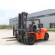 Heavy Duty Driving Axle Diesel Forklift Truck Rated Load 10 Ton