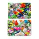 Customized Eco-Friendly 0.6mm PET 3D Lenticular Dining Placemat For Kitchen & Kids