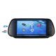 7 LCD UV SD, USB, MP5, FM, BT Bluetooth Wireless Rearview Mirror Monitor Backup Camera With 2 Way Video Input