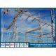 10KV Hot Dip Galvanized Electrical Power Substation Steel Structures