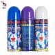 Fashion Non Flammable Colorful Foam Snow Spray 250ml For Birthday
