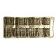 Large Capacity Leopard Pattern  Makeup Brush Roll Bag Pen Holder Case Handy Clutch