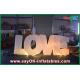 Giant Letter Lighted Love Sign Number For Advertisement / Party