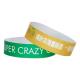 Waterproof Sweat Resistant Tyvek Event Wristbands Scan The Barcode Events Variety Of Colors Paper Event Bracelet