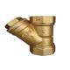 Brass 1.0/1.6 Mpa Y Strainer Valve For Water Oil Gas BSP Threaded Connection