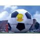 15m Attractive Inflatable Advertising Balloon With Football Shape For Party