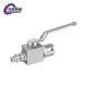 Stainless Steel Hydraulic High Pressure Mining Ball Valve 1/4-11/4 for Gas/Water/Oil
