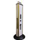 Gold Fingerprint Password Smart Digital Door Lock Display Rack at for Exhibition Stan