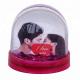Replaceable Photo 150mm Acrylic Snow Globes For Wedding