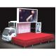 With Stage Mobile P10 Led Advertising Car Billboard Truck for Sale