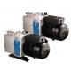 Professional Rotary Vane Pump , Rotary Vane Type Vacuum Pump 0.6-1 L Oil Consumption