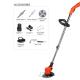 36V 4Ah Batteries Cordless Grass Cutter Lightweight Bush Cutting Machine Electric For Lawn