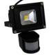COB 10W LED Flood Light PIR sensor IP65 black shell