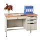 H780 Office Metal Reading Table With Drawer Teacher Steel Computer Table