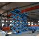 Stable And Safe Stationary Hydraulic Scissor Lift For Cargo Transportation