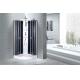 Transparent Glass Prefab Bathroom Shower Cabins Normal Temperature Storage
