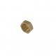 ISO 228 Female Copper Natural Color Thread 1 inch Brass Plug for Pipe Fitting