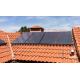 Aluminum Alloy Copper Pipe Material Flat Panel Solar Collectors Solar Geysers