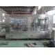 CE / SGS bottle filling equipment automatic bottle washing capping machine