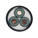 TRXLPE/XLPE Insulated Medium Voltage power cable 5-46KV ICEA Standard