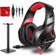 PS4 32ohm 2.2m DC5V Surround Sound Gaming Headset