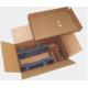 Insert Paper Packing Box Adhesive Corrugated Shipping Box / Transport Packing Box