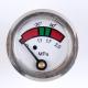 Chrome Plated Pressure Gauge Manometer , Brass Fire Extinguisher Components