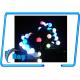 3 x 3w tri colour changing ball , RGBW LED spot lamp DMX remote dimmable control