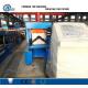0.3 - 0.8mm Ridge Cap Roll Forming Machine , Color Coated Steel Top Step