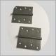 Unpolished Square Metal Door Hinges Commercial Door Hardware Durable