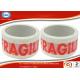 White Printed Packaging Tape / Adhesive White Caution Tape / Customized Tape